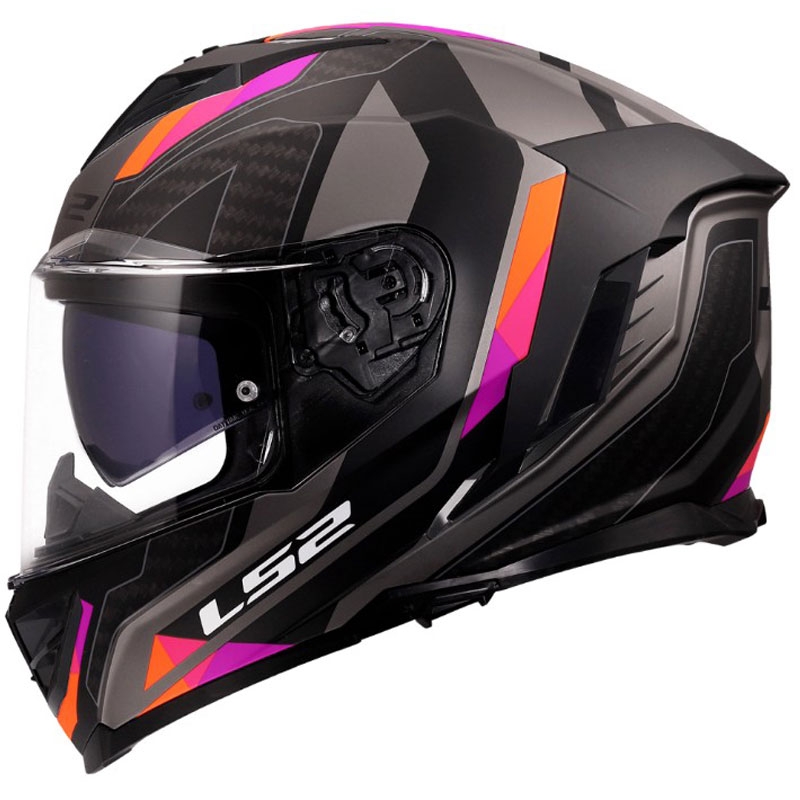 Integrálna prilba na motorku LS2 FF818 Storm III Sporty matná sivo-fialová