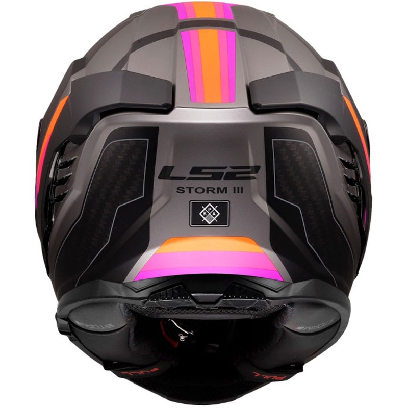 Integrálna prilba na motorku LS2 FF818 Storm III Sporty matná sivo-fialová