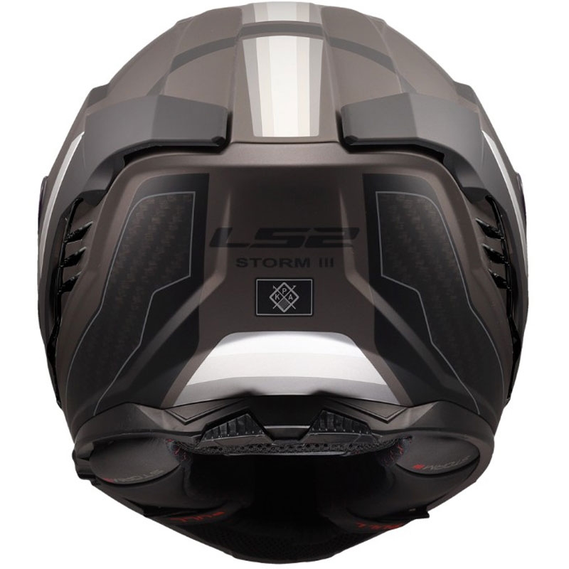 Integrálna prilba na motorku LS2 FF818 Storm III Sporty matná čierno-sivá