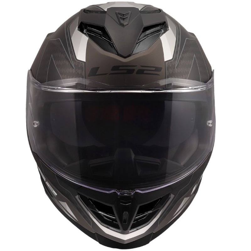 Integrálna prilba na motorku LS2 FF818 Storm III Sporty matná čierno-sivá