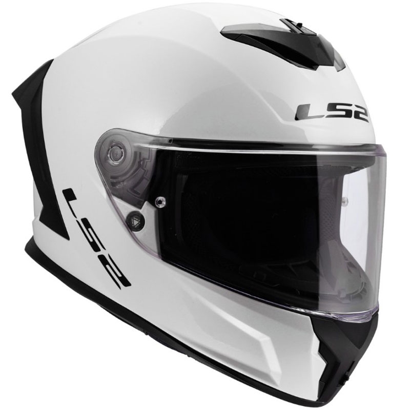 Integrálna helma na motorku LS2 FF820 Rapid III Solid lesklá biela