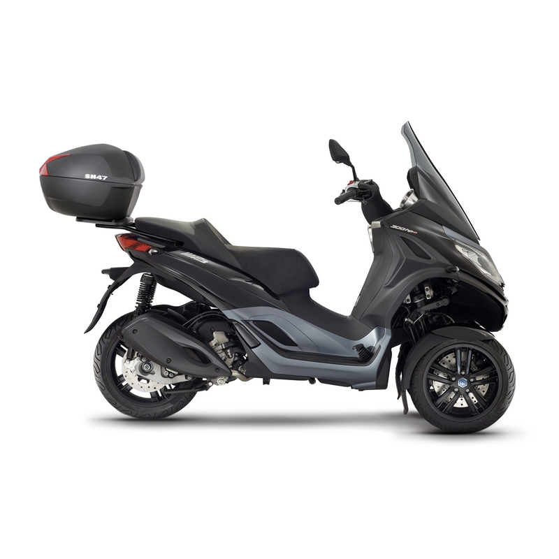 Vrchný kufor na motorku SHAD SH47 Čierna/biela