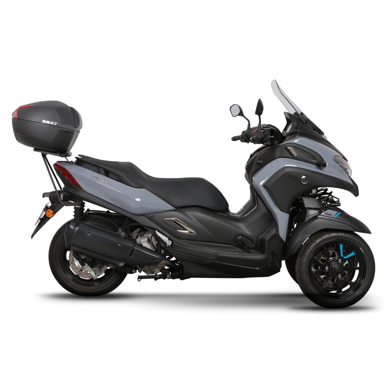 Vrchný kufor na motorku SHAD SH47 Čierna/biela