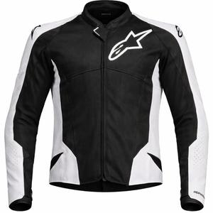 Bunda na motorku Alpinestars Viper Air V4 čierno-biela