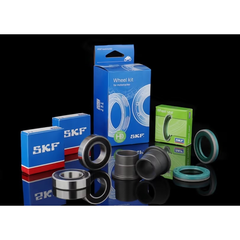 Wheel seals kit with spacers and bearings SKF zadná