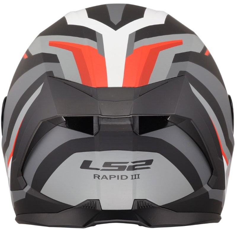 Integrálna helma na motorku LS2 FF820 Rapid III Hyper matná čierno-červená