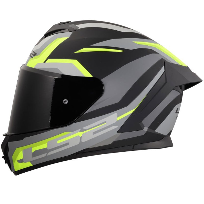 Integrálna helma na motorku LS2 FF820 Rapid III Hyper matná čierno-žltá