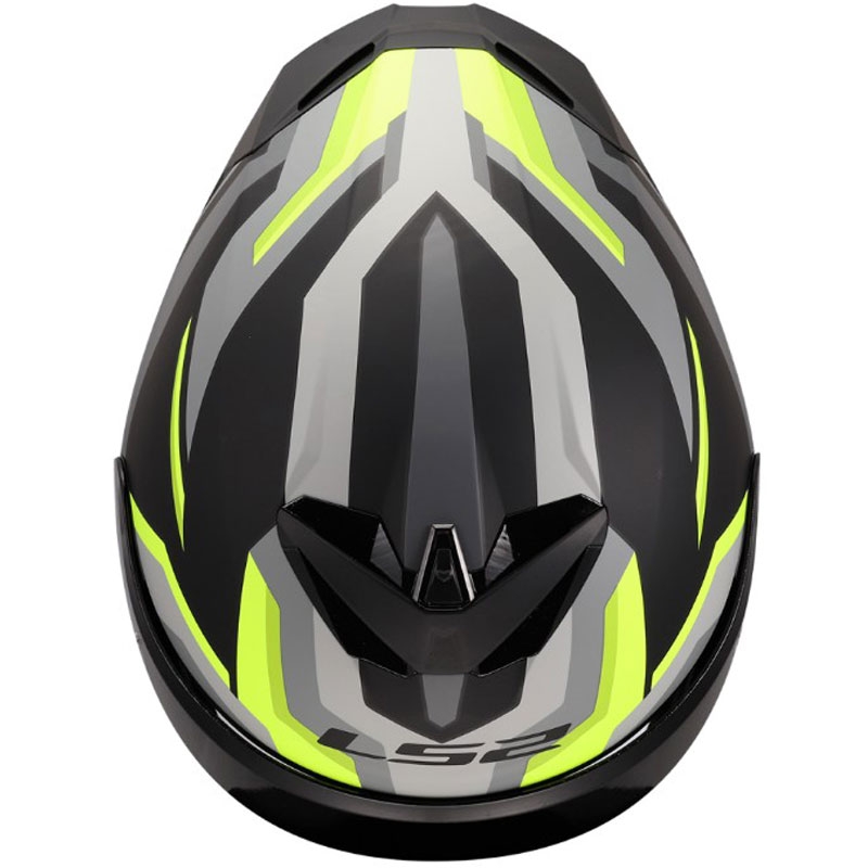 Integrálna helma na motorku LS2 FF820 Rapid III Hyper matná čierno-žltá