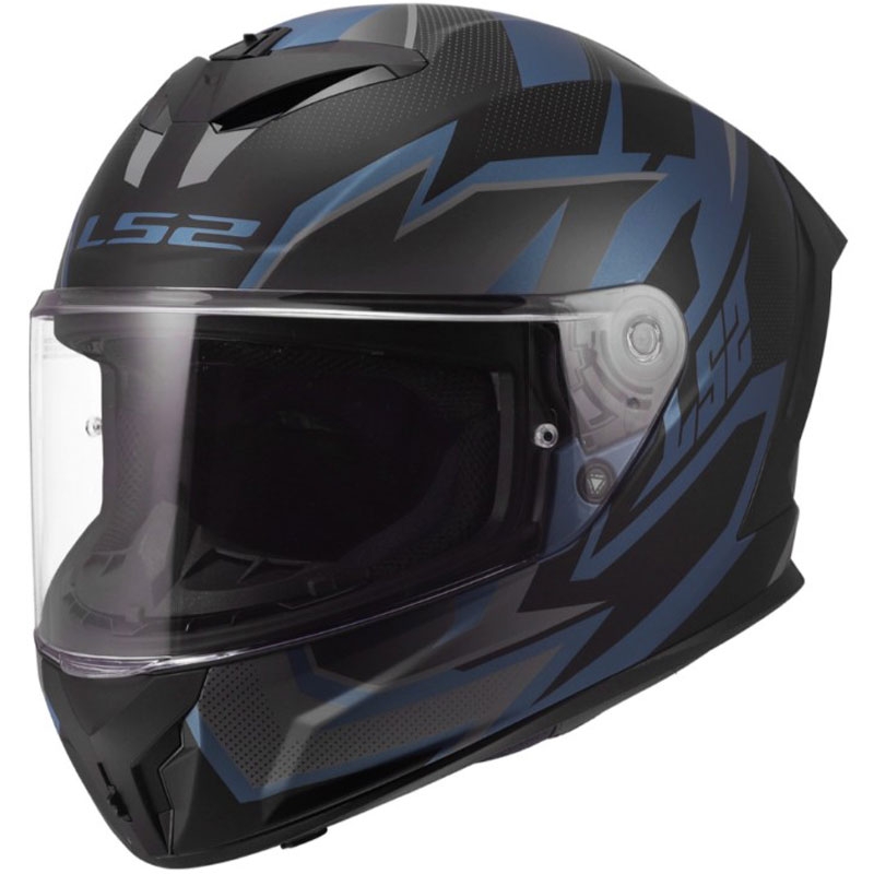 Integrálna helma na motorku LS2 FF820 Rapid III Xtrem matná čierno-modro-petrolejová
