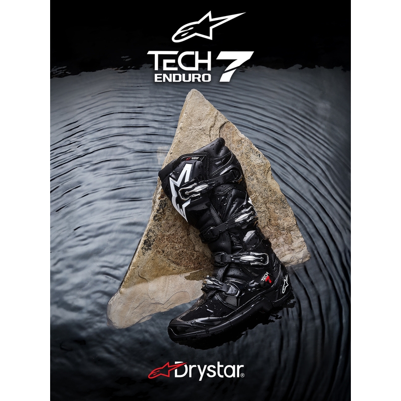 Topánky na motorku Alpinestars Tech 7 Enduro Drystar čierne