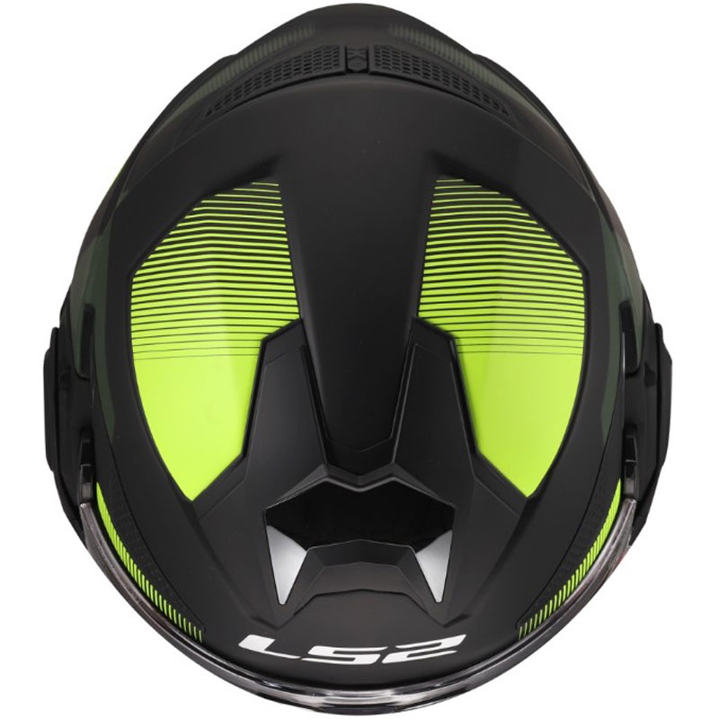 Preklápacia helma na motorku LS2 FF901 Advant X Nova matná fluo žlto-čierna