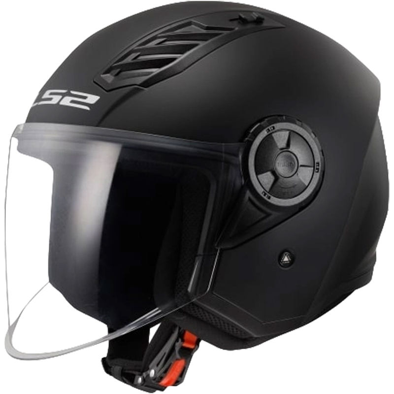 Otvorená prilba na motocykel LS2 OF616 Airflow II Solid matná čierna
