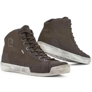 Motocyklová obuv Eleveit ANTIBES WP FULL LEATHER hnedá