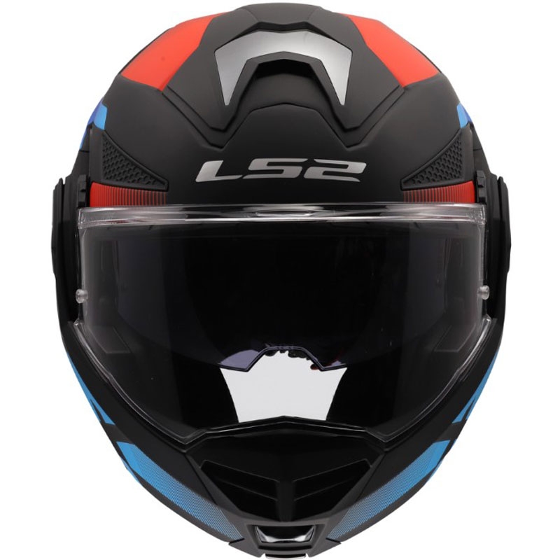 Preklápacia helma na motorku LS2 FF901 Advant X Nova matná čierno-červeno-modrá
