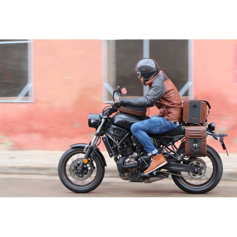 Bočná taška na motorku SHAD CAFE RACER SR38 10l čierna