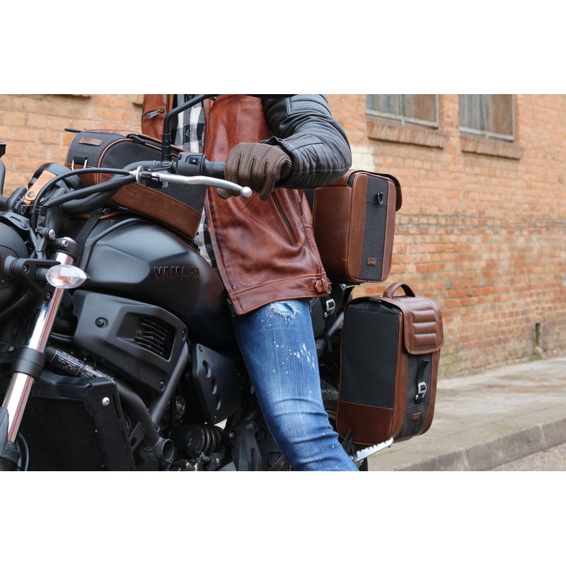 Bočná taška na motorku SHAD CAFE RACER SR38 10l čierna