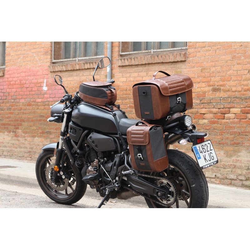 Bočná taška na motorku SHAD CAFE RACER SR38 10l čierna