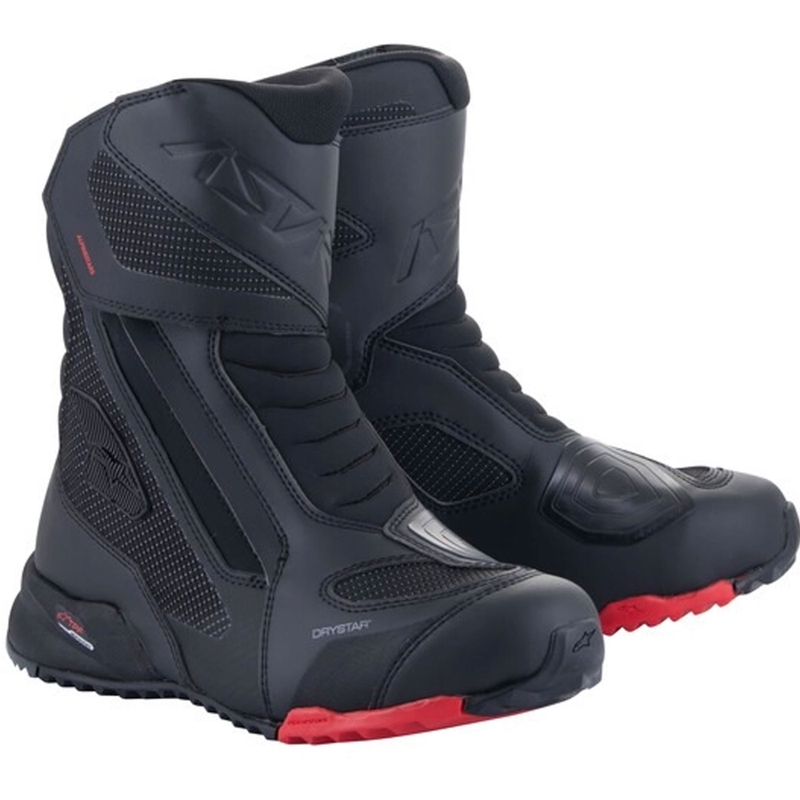 Topánky na motorku Alpinestars RT-7 DRYSTAR čierno-červené