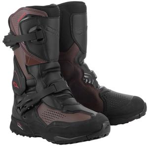 Topánky na motorku Alpinestars XT-8 GORE-TEX čierno-hnedé