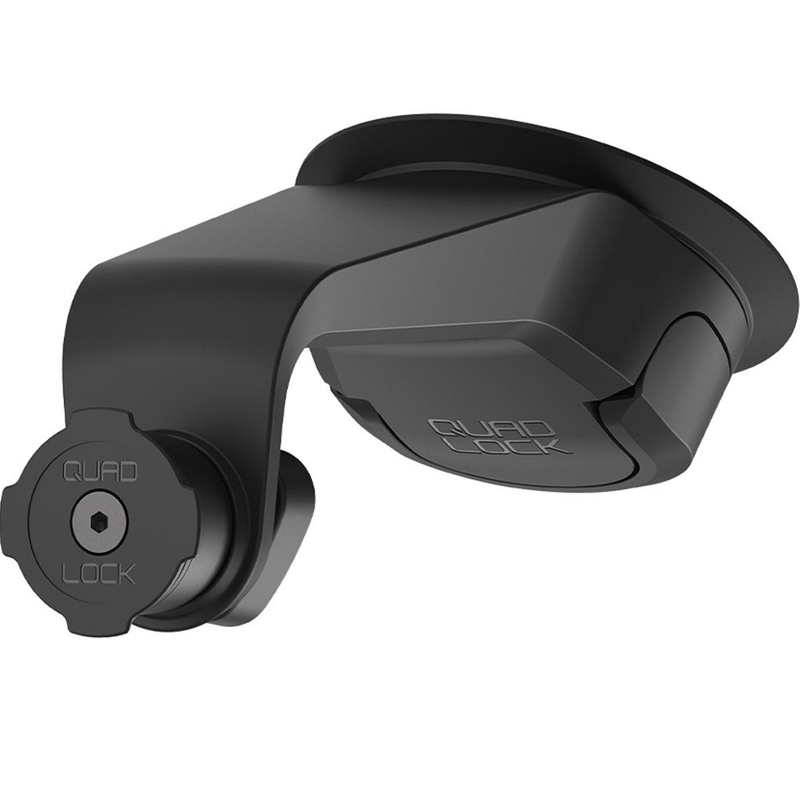 Prísavná základňa Quad Lock® pre čelné sklo/palubnú dosku čierna