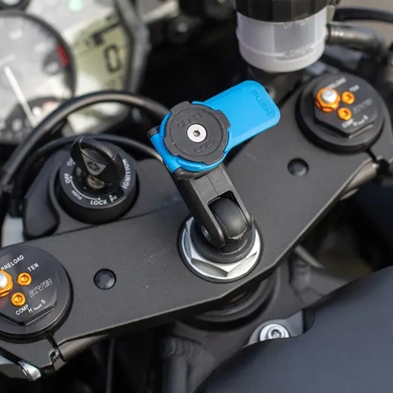 Držiak Quad Lock® do krku riadenia čierny
