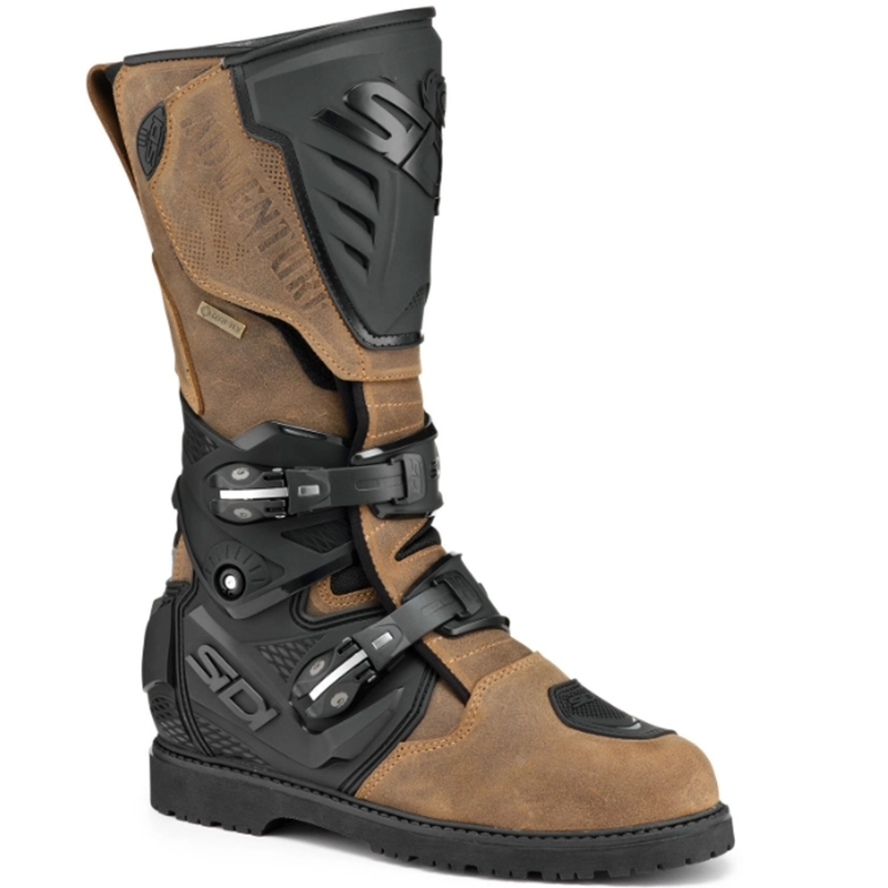 Čižmy na motocykel SIDI Adventure Gore-Tex 2 svetlo hnedé