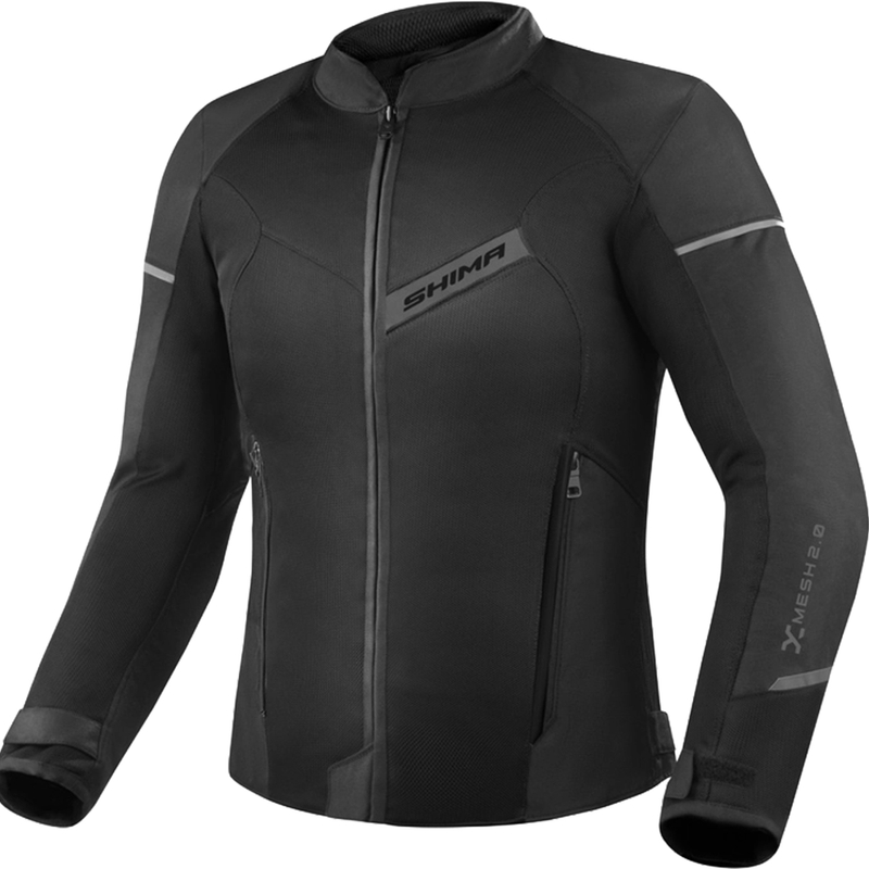 Bunda na motorku Shima X-MESH 2.0 čierna