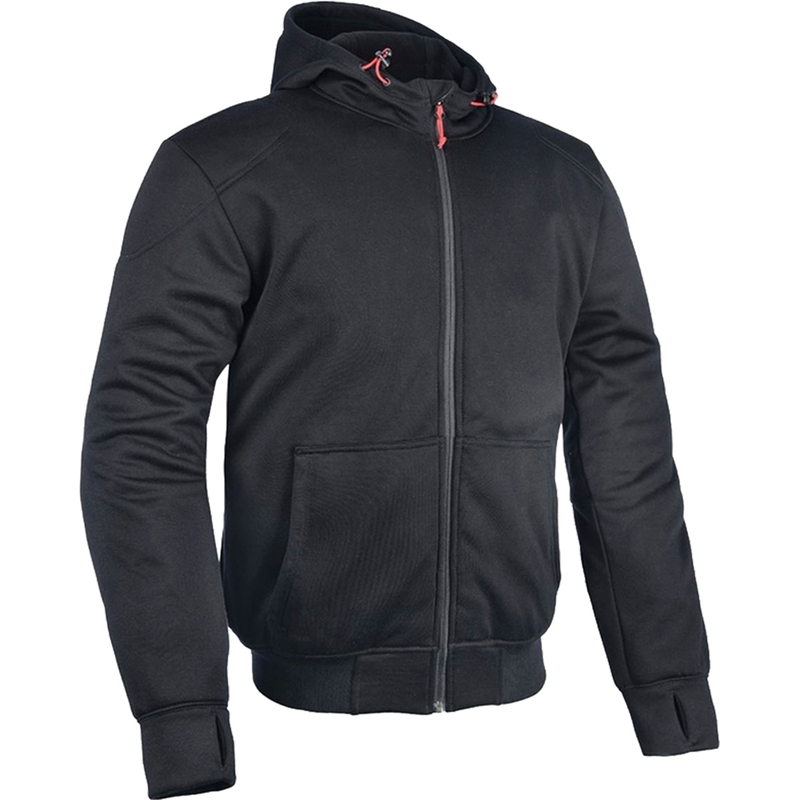 Mikina na motorku Oxford Super Hoodie 2.0 čierna