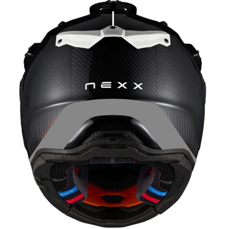 Enduro helma na motorku Nexx X.Rally FIM Racing 2 Carbon čierno-biela