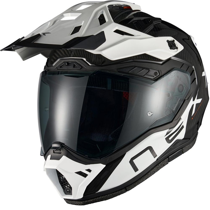 Enduro helma na motorku Nexx X.Rally Gravix Carbon čierno-biela