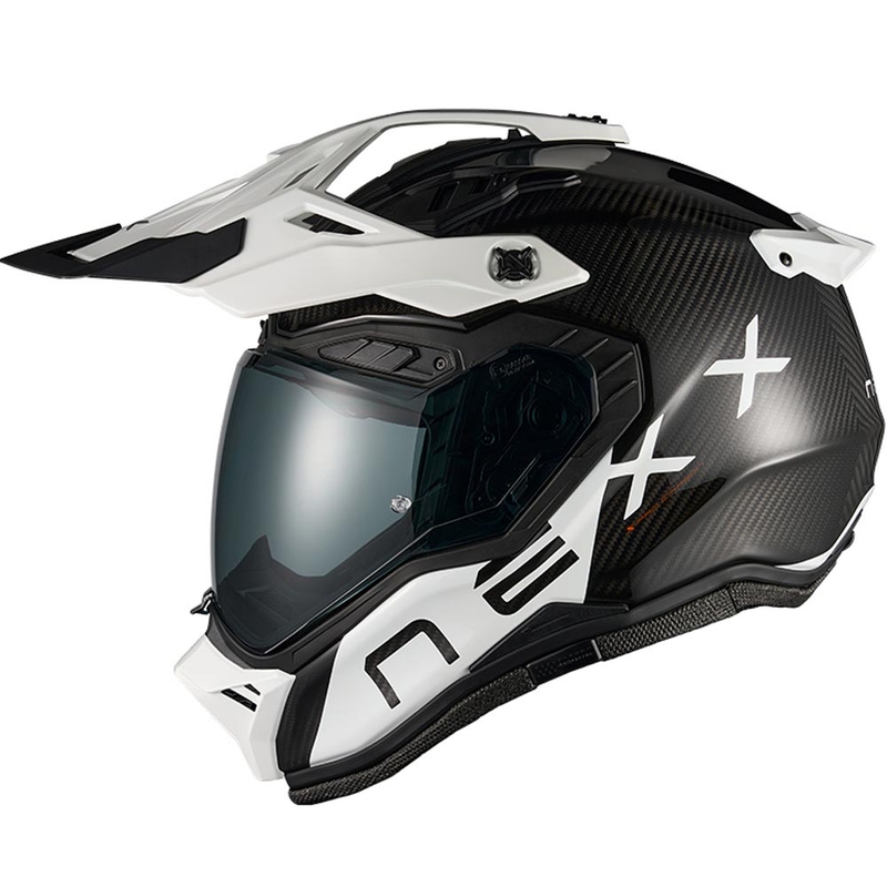 Enduro helma na motorku Nexx X.Rally Gravix Carbon čierno-biela