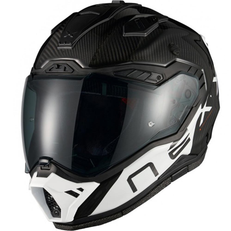 Enduro helma na motorku Nexx X.Rally Gravix Carbon čierno-biela