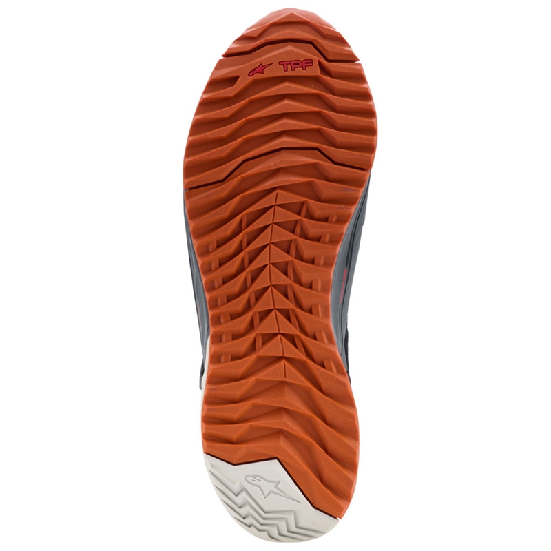 Topánky na motorku Alpinestars CR-X Drystar čierno-tmavo šedo-oranžové