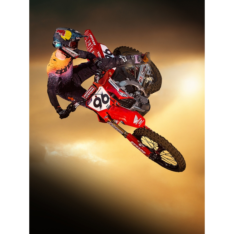 Motokrosový dres Alpinestars Supertech limitovaná edícia Black Hole čierno-farebný