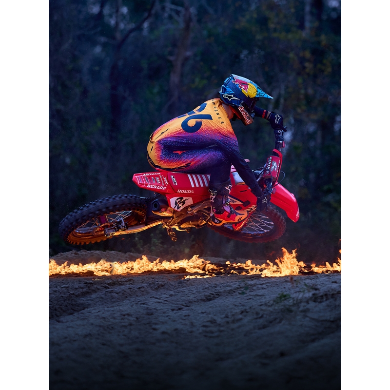 Motokrosový dres Alpinestars Supertech limitovaná edícia Black Hole čierno-farebný