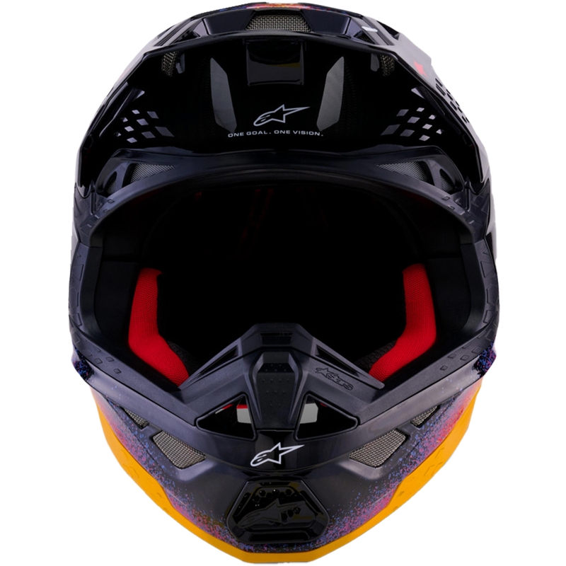 Motokrosová prilba Alpinestars Supertech S-M10 limitovaná edícia Black Hole čierno-farebná