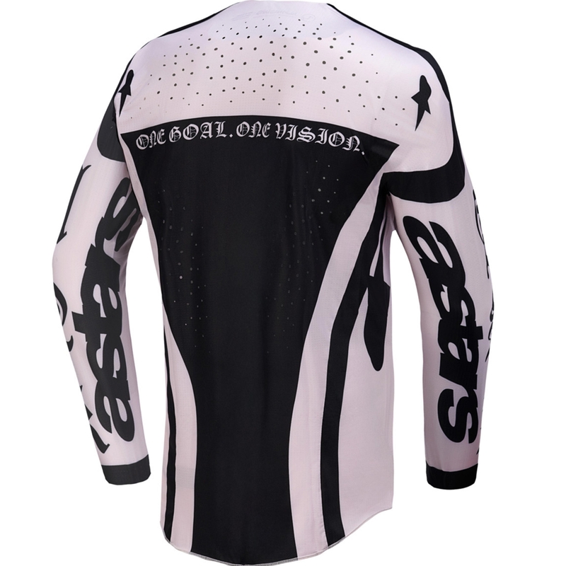 Motokrosový dres Alpinestars Techstar limitovaná edícia Wolf Dust pieskovo-čierny