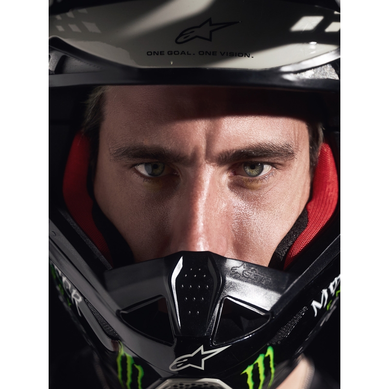 Motokrosové nohavice Alpinestars Techstar limitovaná edícia Wolf Dust pieskovo-čierne