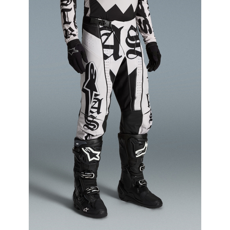 Motokrosové nohavice Alpinestars Techstar limitovaná edícia Wolf Dust pieskovo-čierne