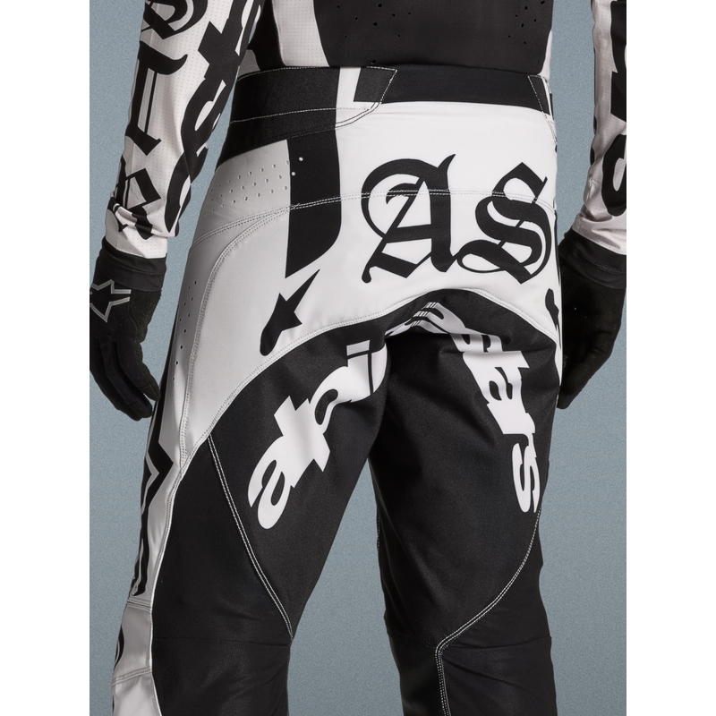 Motokrosové nohavice Alpinestars Techstar limitovaná edícia Wolf Dust pieskovo-čierne