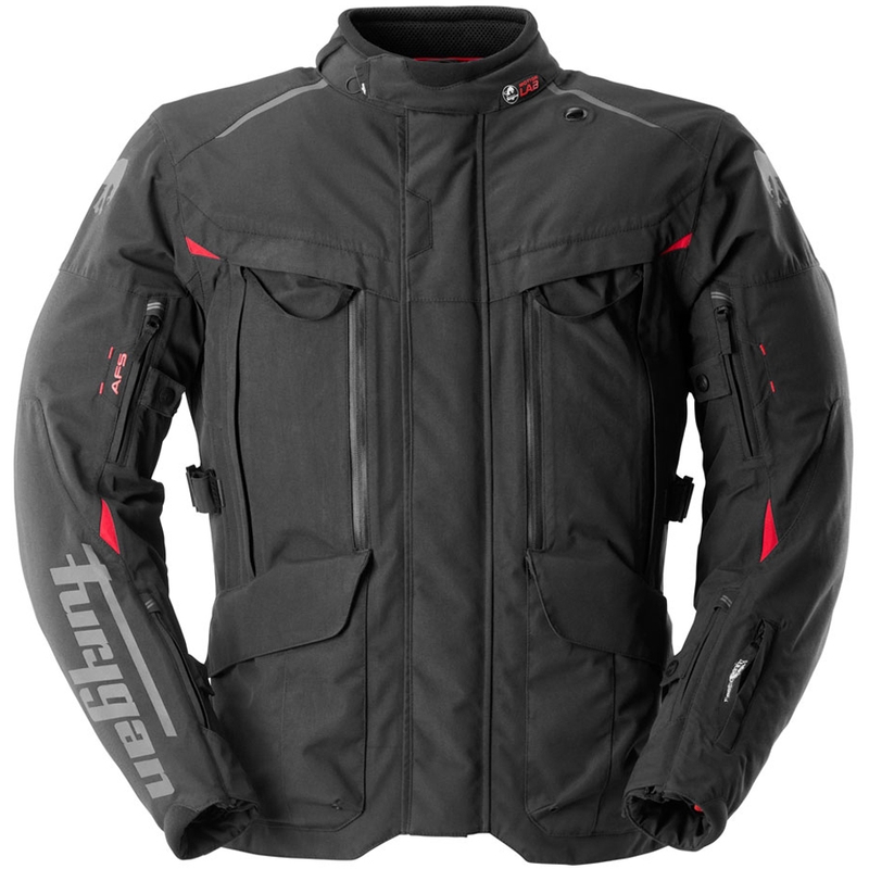 Bunda na motorku Furygan CHALLENGER 3C PRIMALOFT® čierno-červená