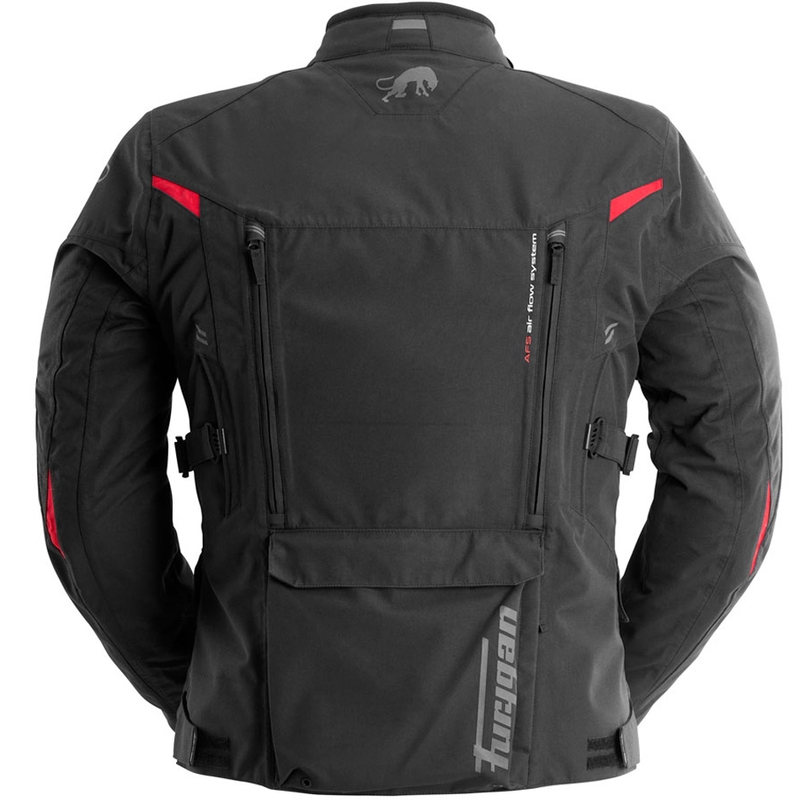 Bunda na motorku Furygan CHALLENGER 3C PRIMALOFT® čierno-červená