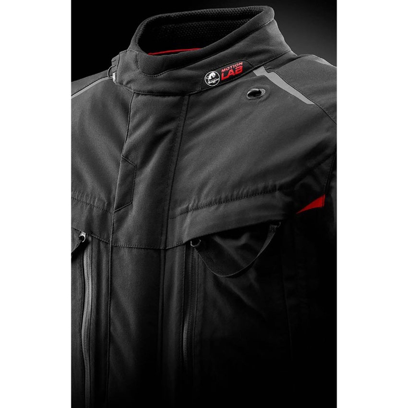 Bunda na motorku Furygan CHALLENGER 3C PRIMALOFT® čierno-červená
