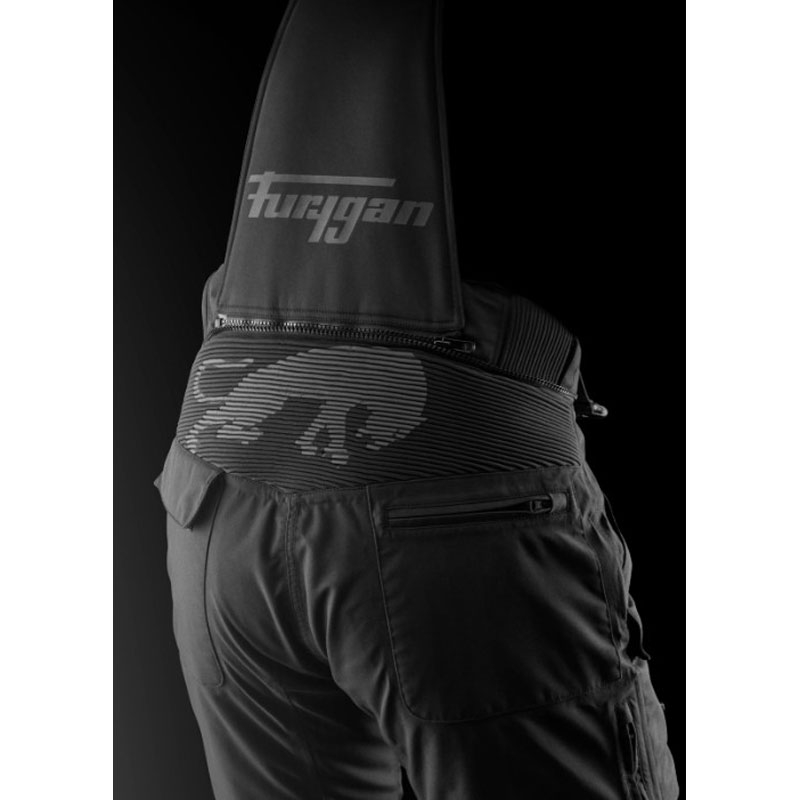 Nohavice na motorku Furygan Redington 3C PRIMALOFT® čierne