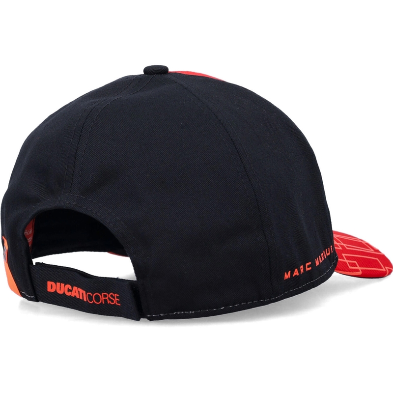 Šiltovka Ducati Corse Marc Marquez 93 Box Logo čierno-červená