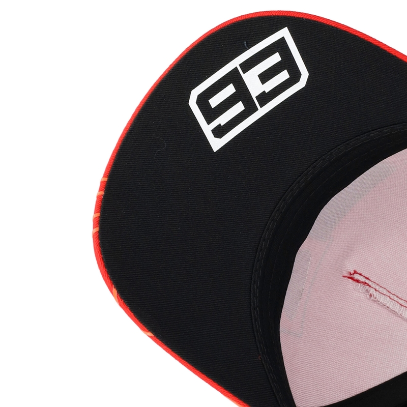 Šiltovka Ducati Corse Marc Marquez 93 Box Logo čierno-červená
