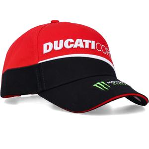 Šiltovka Ducati Corse Monster Diagonal čierno-červená