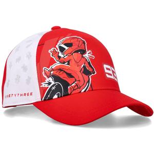 Detská šiltovka Ducati Marc Marquez Baseball 93 Look Back multicolor