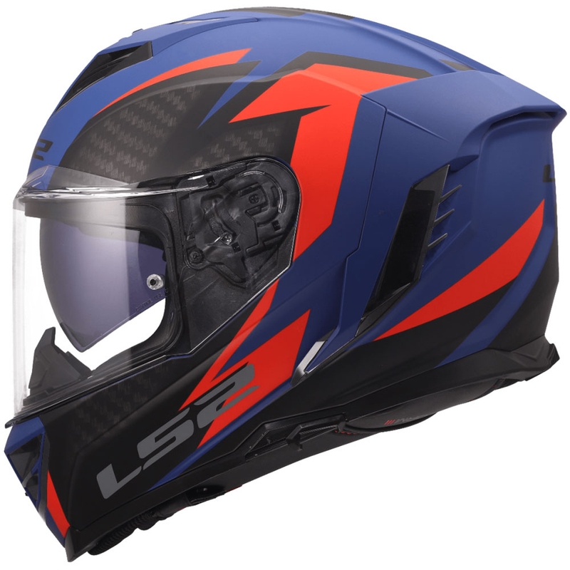 Integrálna prilba na motorku LS2 FF818 Storm III Dynamo modro-červená