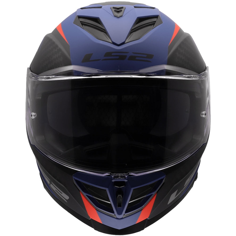 Integrálna prilba na motorku LS2 FF818 Storm III Dynamo modro-červená